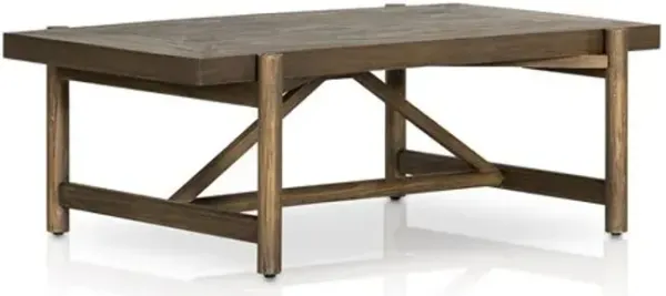 Four Hands Goldthwaite Sienna Brown Coffee Table