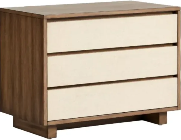 Four Hands Grove Beige/Russet Mahogany Nightstand