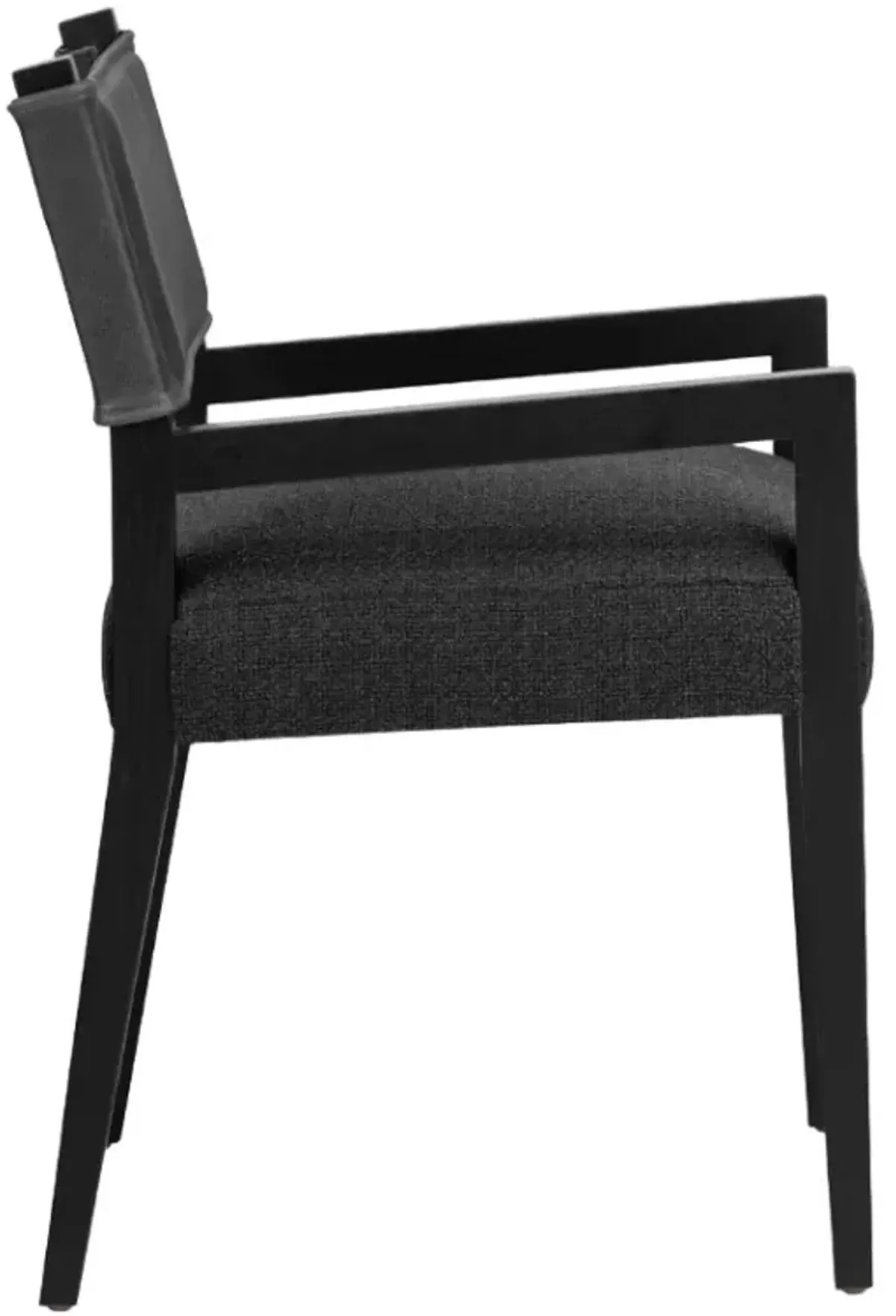 Four Hands Ferris Gibson Black Dining Arm Chair