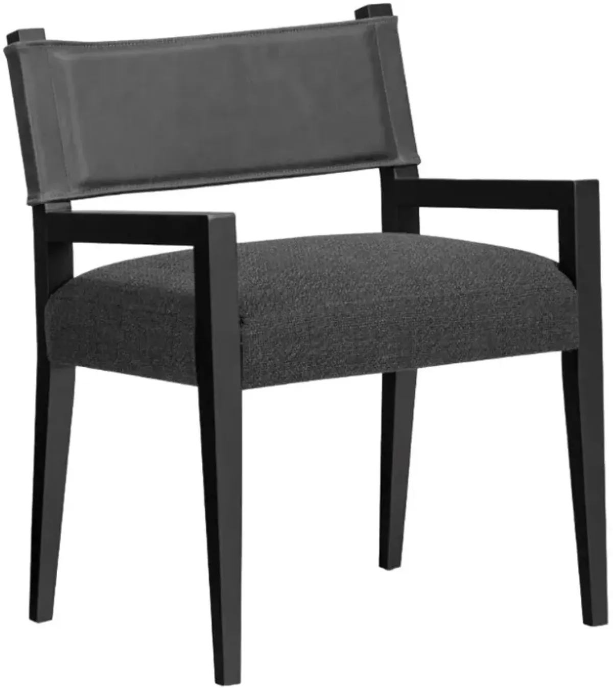 Four Hands Ferris Gibson Black Dining Arm Chair