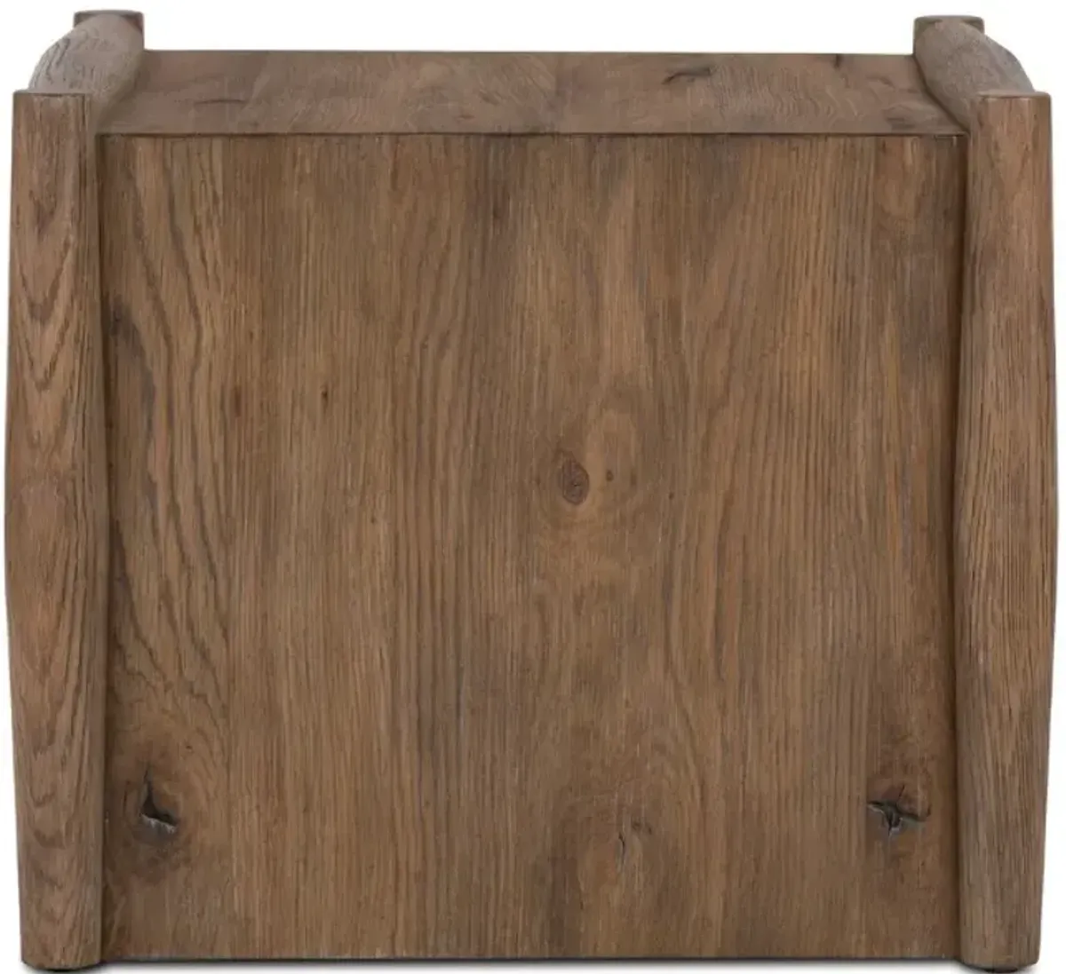 Four Hands Glenview Weathered Oak End Table