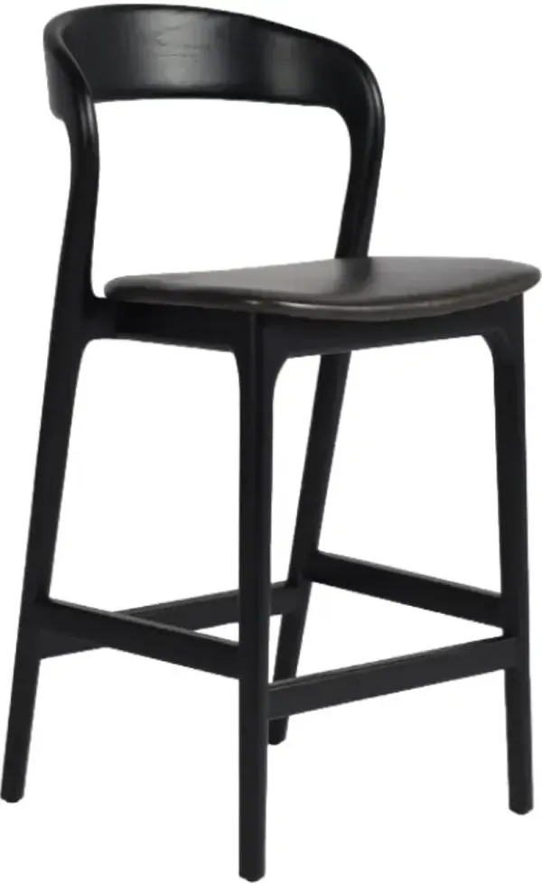Four Hands Amare Sonoma Black Counter Stool