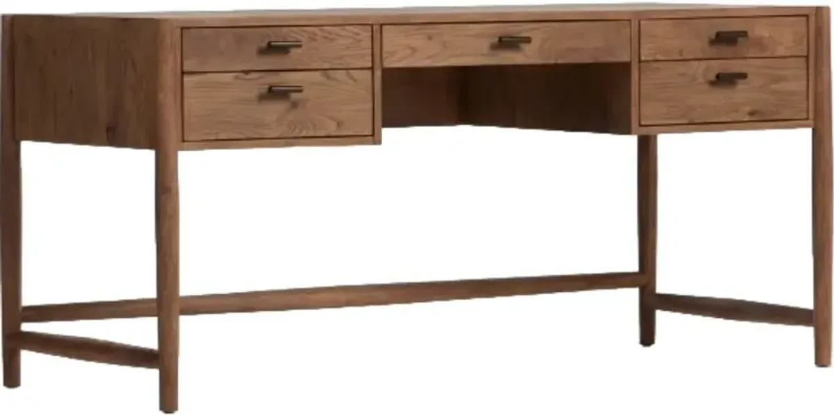 Four Hands Glenview Weathered Oak Desk