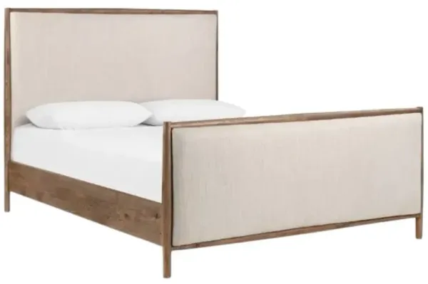 Four Hands Glenview Light Weathered Oak King Panel Bed