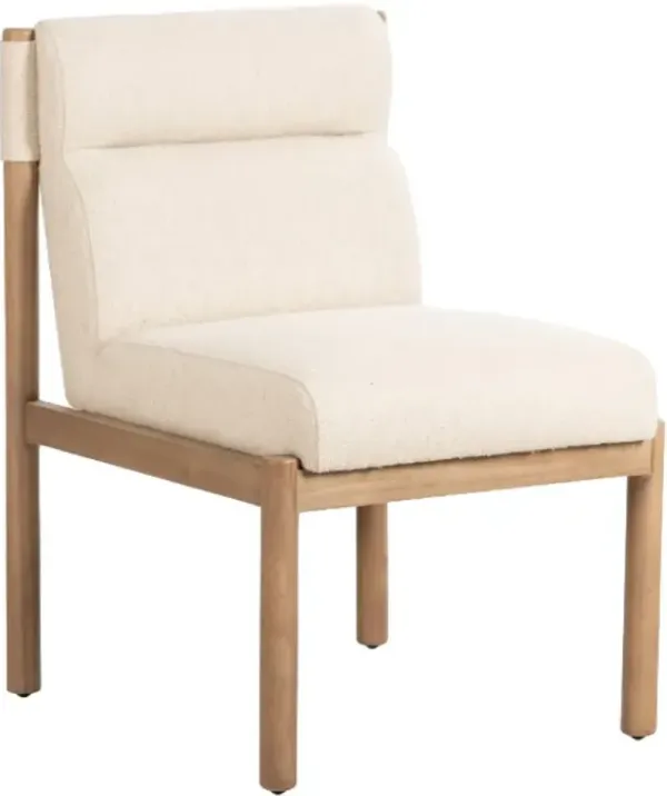 Four Hands Kiano Charter Oatmeal Upholstered Dining Side Chair