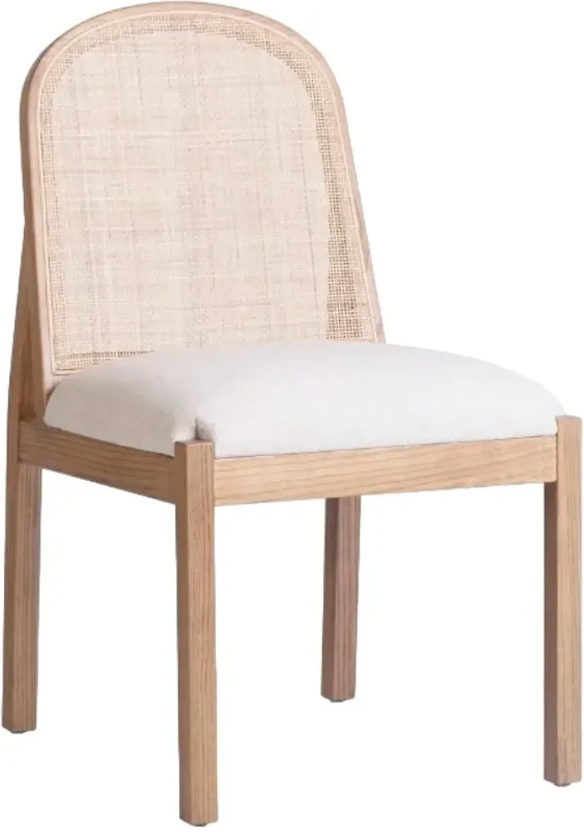Four Hands Esmee Antwerp Natural Upholstered Dining Side Chair