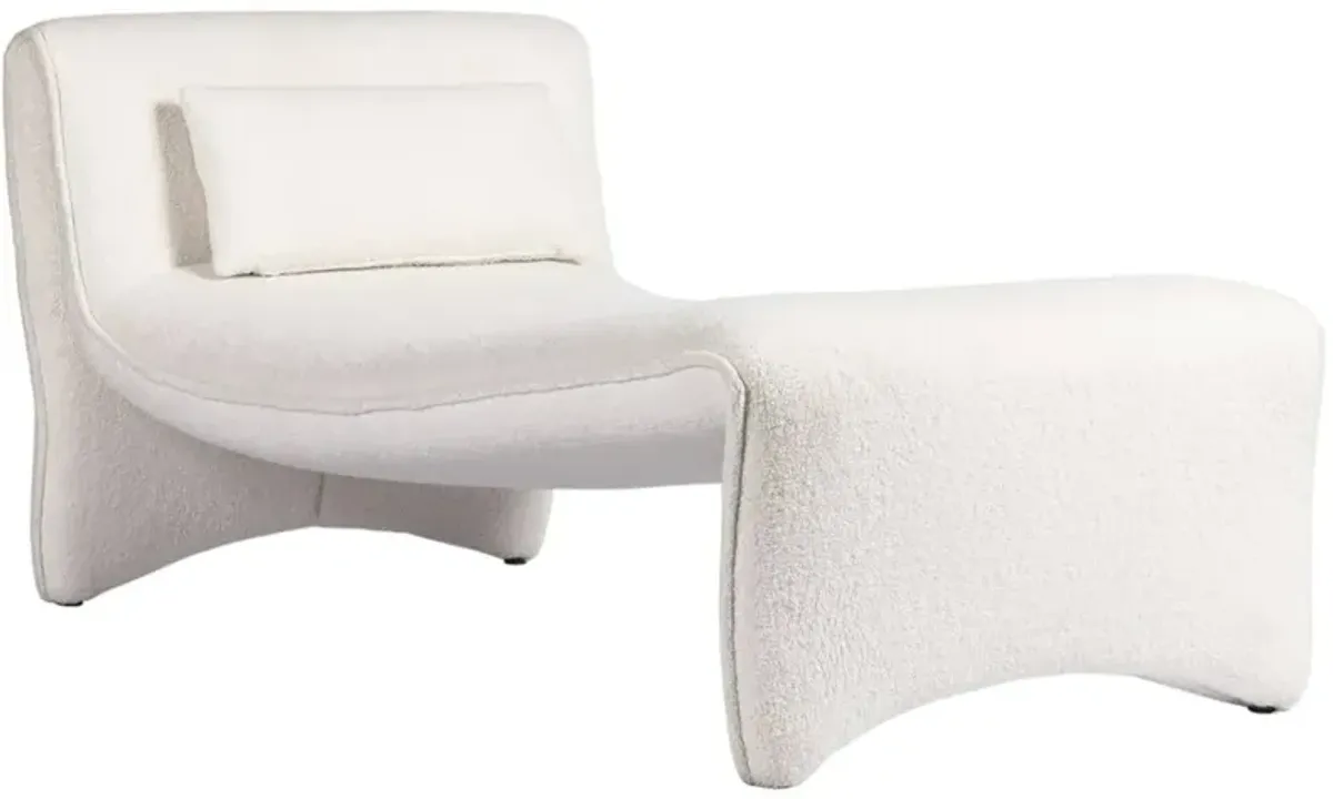 Four Hands Bridgette Cardiff Cream Chaise