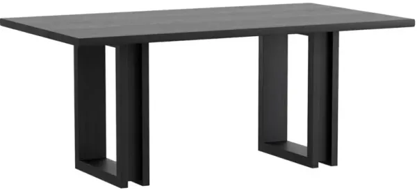 Four Hands Carmel Black Wash Dining Table