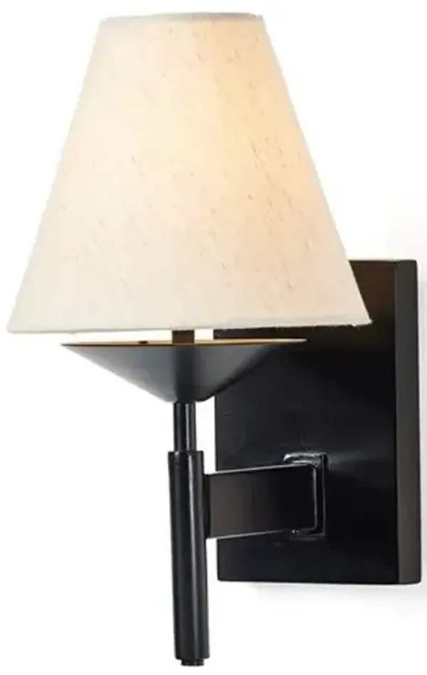 Four Hands Dodie Black Sconce