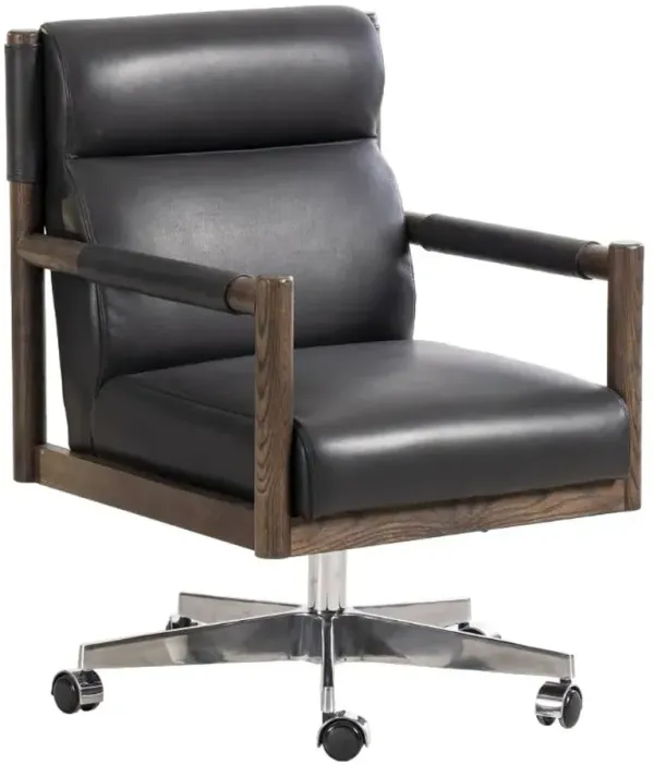 Four Hands Kiano Bosa Black Desk Chair