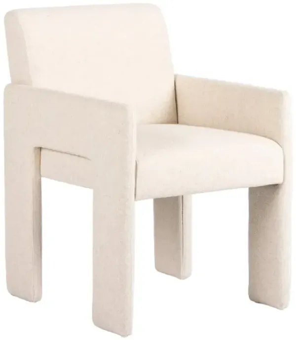 Four Hands Amur Antwerp Natural Dining Arm Chair