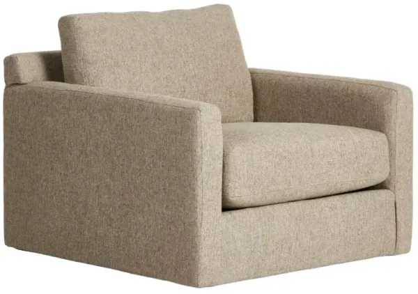 Four Hands Hampton Delta Sand Swivel Chair