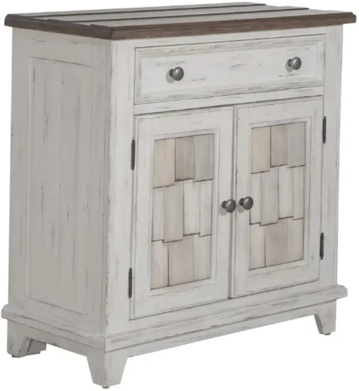 Liberty Furniture River Place Riverstone White Accent Cabinet