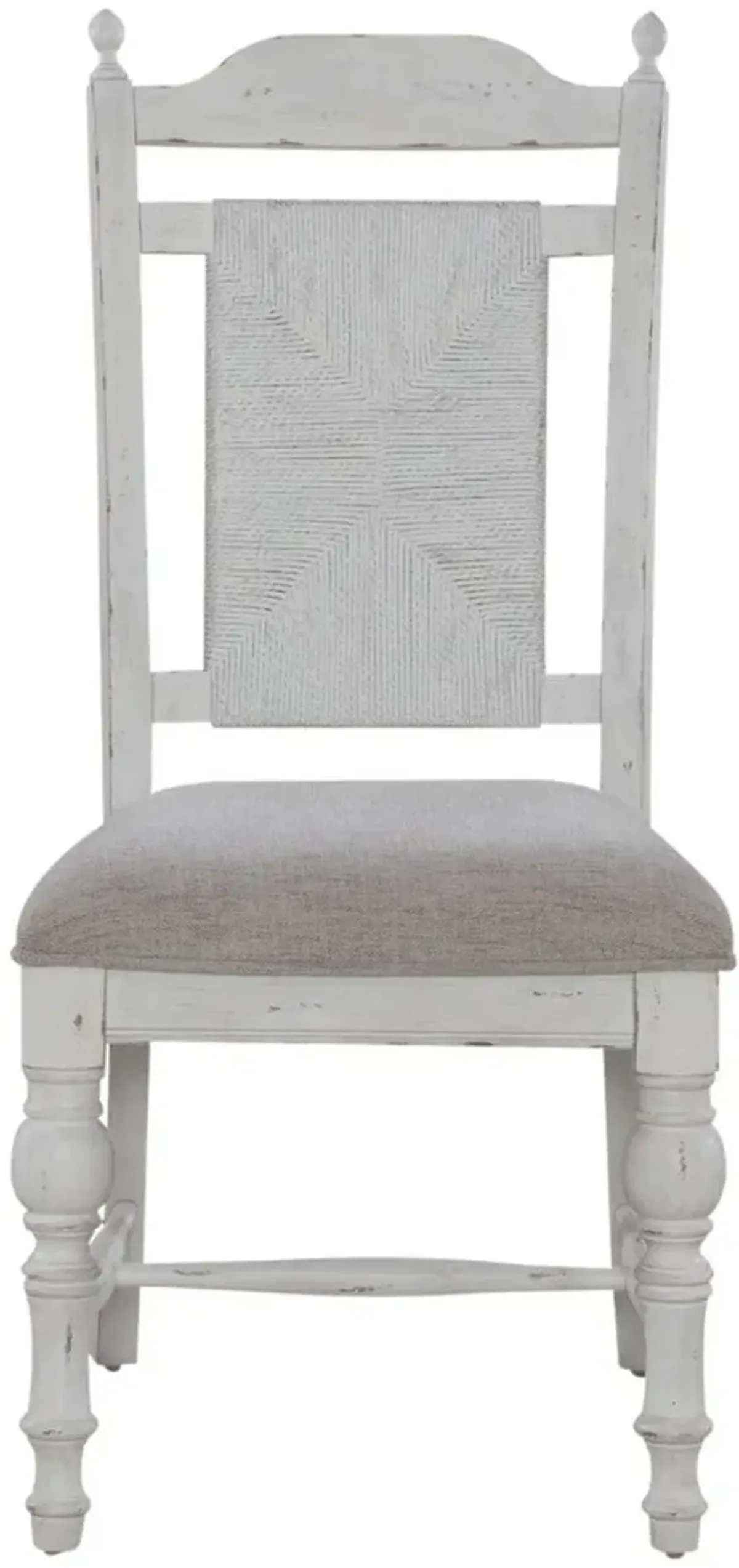 Liberty Furniture River Place Gray/Riverstone White Panel Back Side Chair