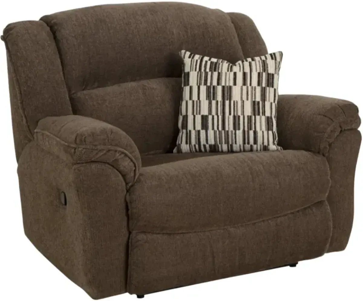 HomeStretch Cyclone Coffe Bean Manual Rocker Recliner and a Half