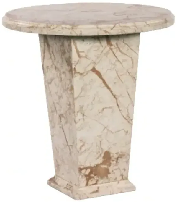 Four Hands Eslo Taupe End Table