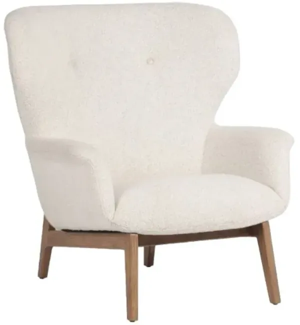 Four Hands Lilith Harrow Ivory/Lamont Nettlewood Chair