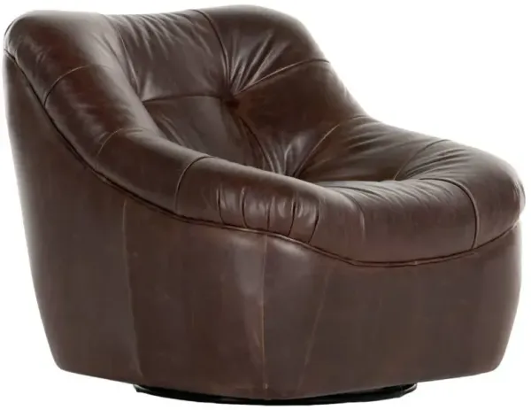Four Hands Farley Conroe Cigar Swivel Chair