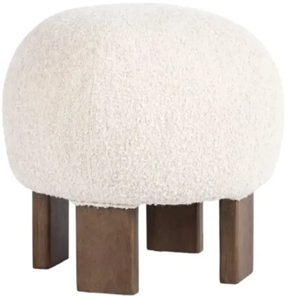 Four Hands Alma Brown/Somerton Ash Ottoman