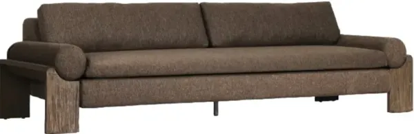 Four Hands Joette Ellor Brown Wooden Outdoor Sofa