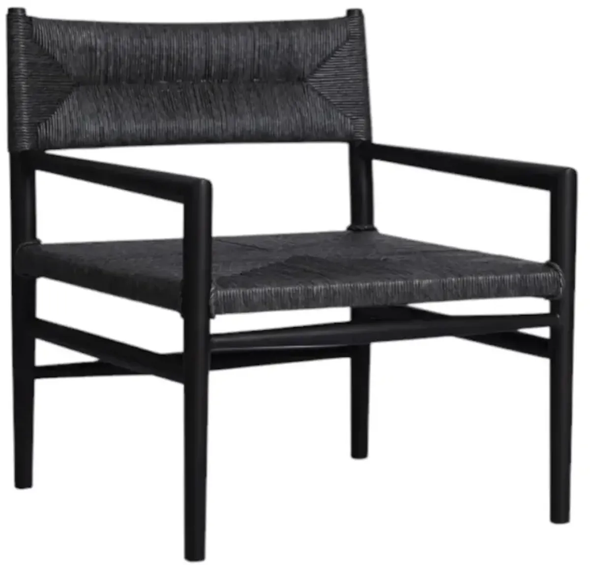 Four Hands Lomas Vintage Coal Wooden Outdoor Chair