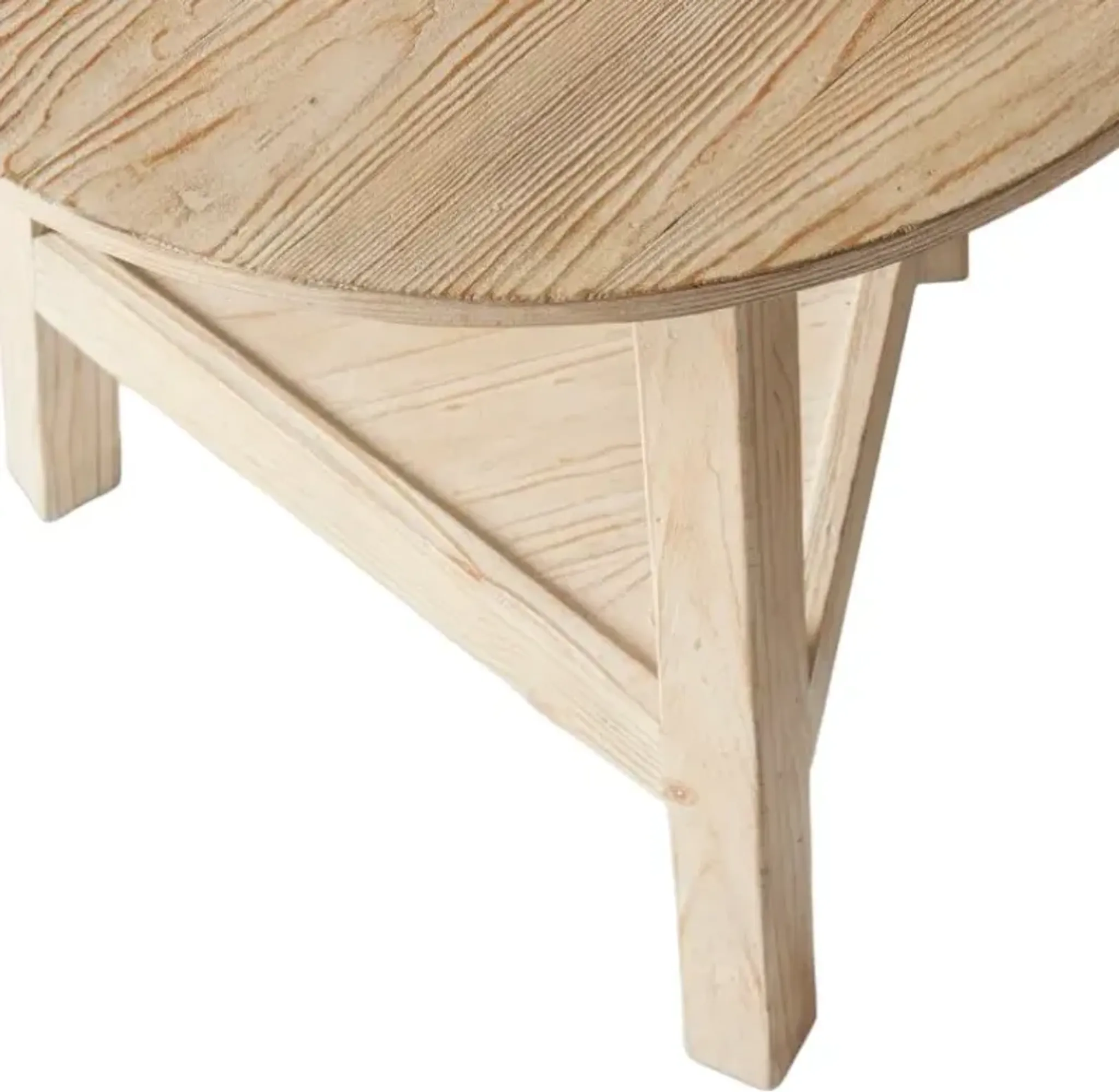 Four Hands Kickapoo River Cricket Natural Pine End Table | Furniture.com
