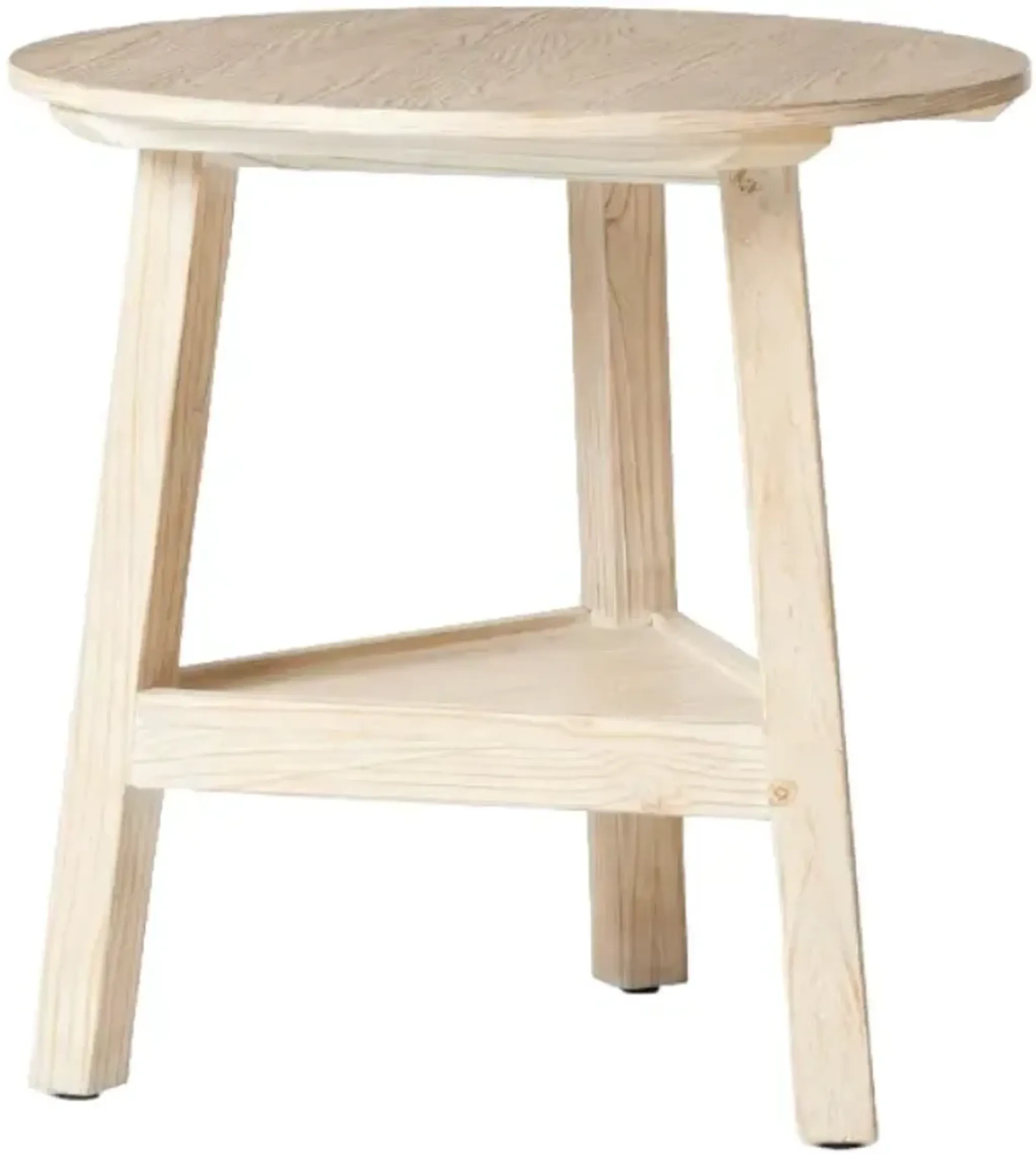Four Hands Kickapoo River Cricket Natural Pine End Table | Furniture.com
