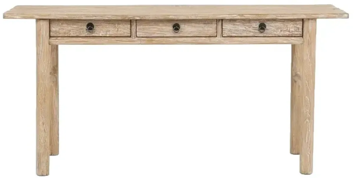 Four Hands Griffith Whitewash Desk