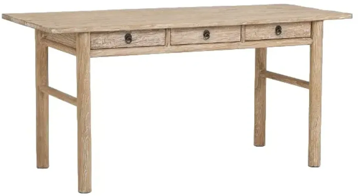 Four Hands Griffith Whitewash Desk