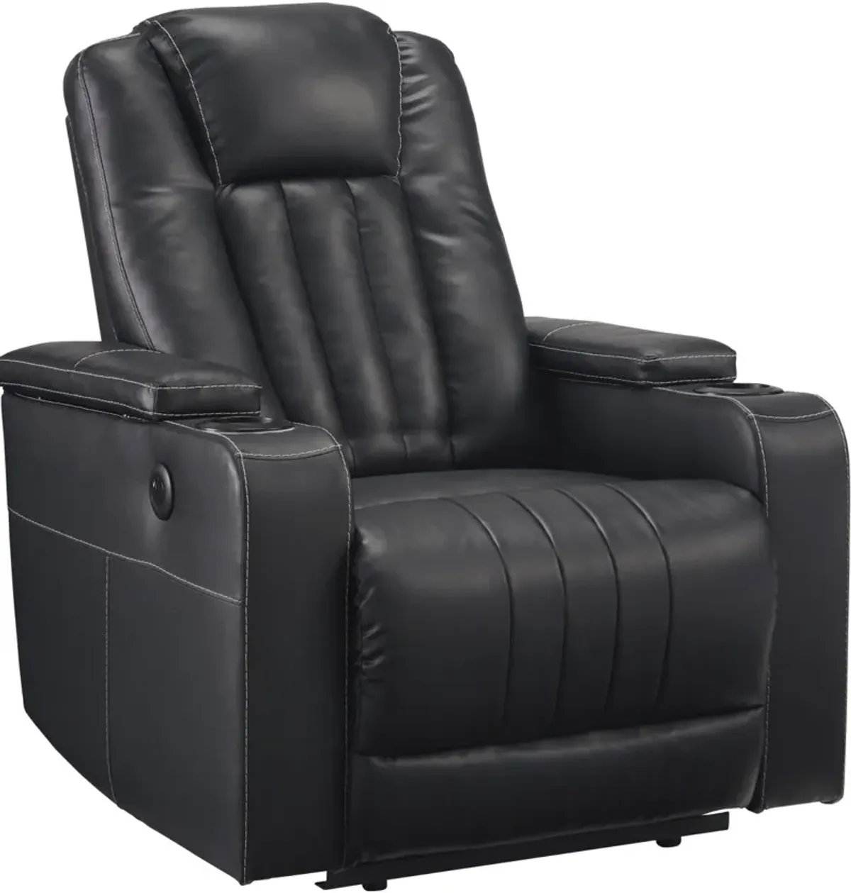 Signature Design by Ashley® Center Point Black Recliner