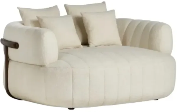 Four Hands Doss Altro Snow Media Lounger