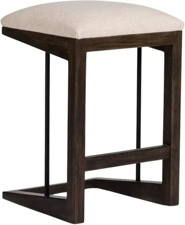 Four Hands Finn Antwerp Natural/Sienna Brown Counter Stool