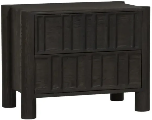 Four Hands Ezri Black Nightstand