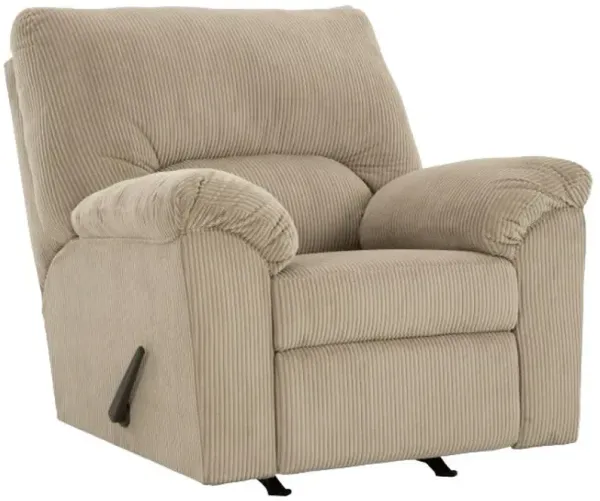 Signature Design by Ashley® SimpleJoy Sand Manual Rocker Recliner