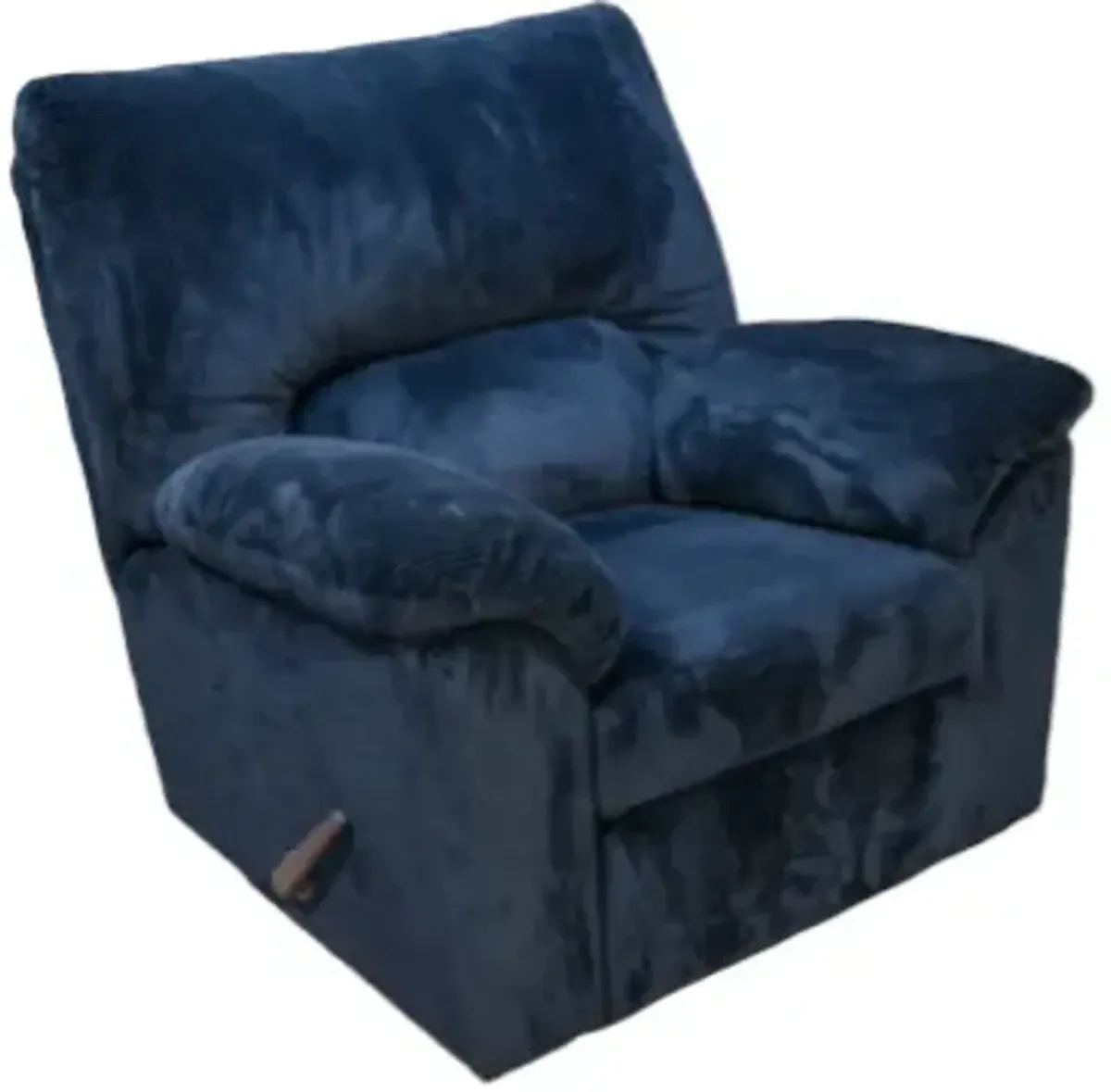 Signature Design by Ashley® SimpleJoy Navy Manual Recliner Chair