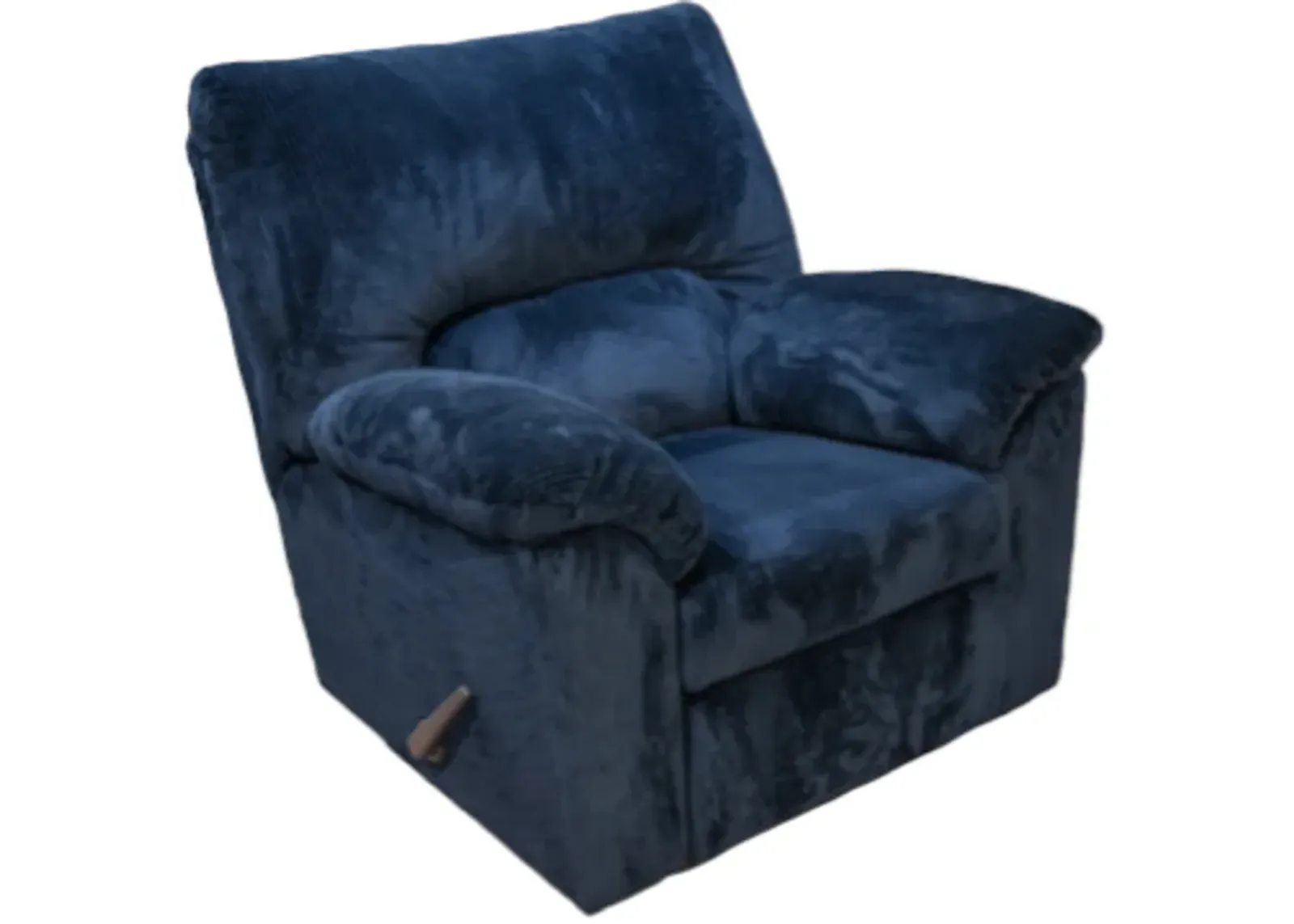 Signature Design by Ashley® SimpleJoy Navy Manual Recliner Chair