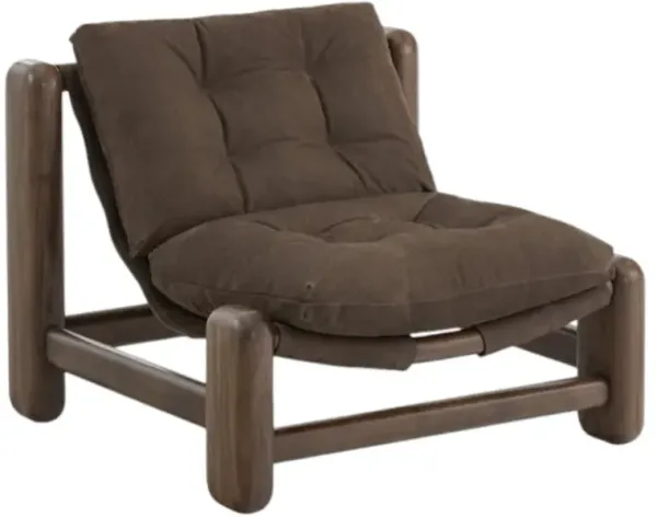 Four Hands Lucio Nubuck Cigar Chair