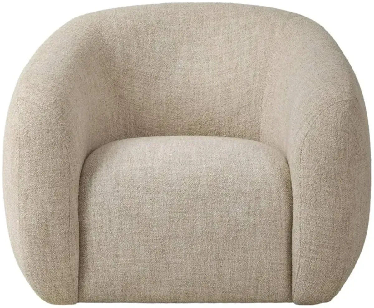 Four Hands Channing Yuma Cream Swivel Chair