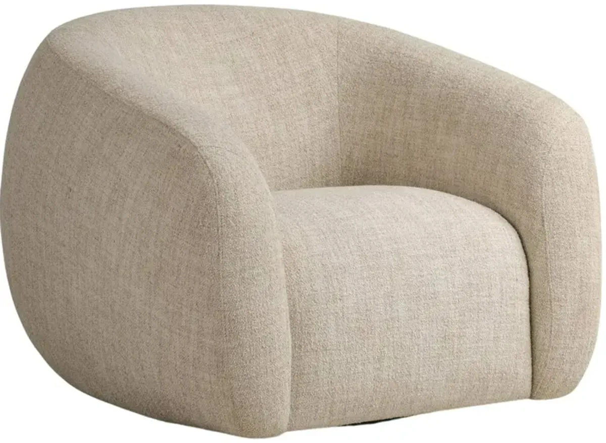 Four Hands Channing Yuma Cream Swivel Chair