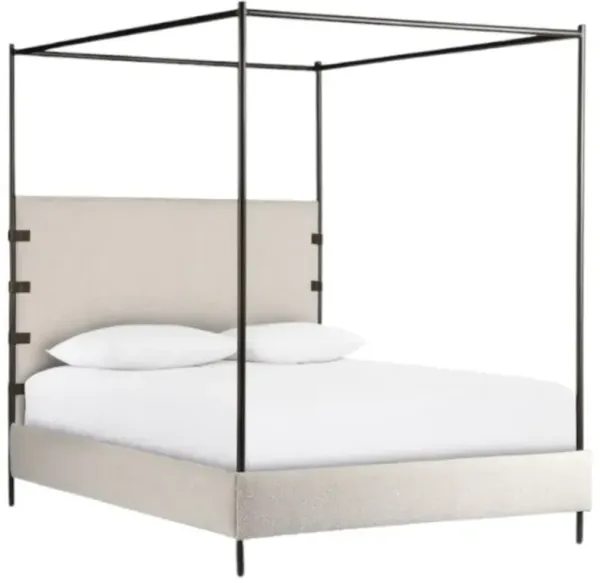 Four Hands Anderson Knoll Natural Queen Canopy Bed