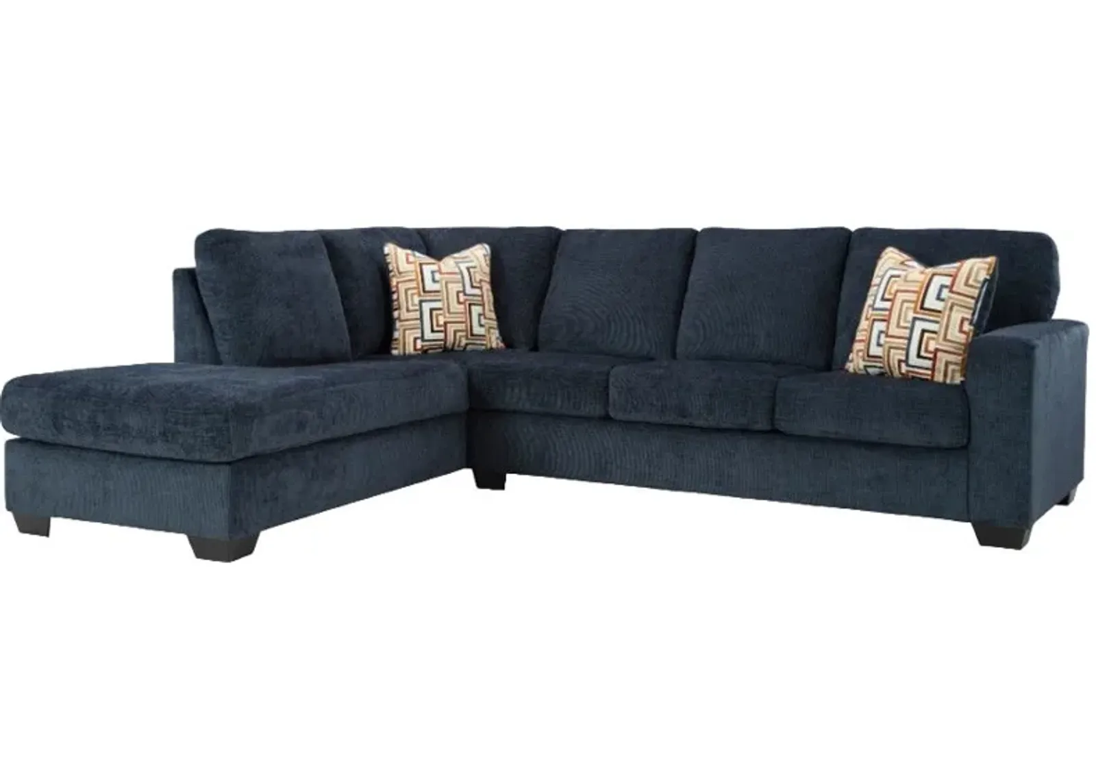 Signature Design by Ashley® Aviemore 2-Piece Ink Left-Arm Facing Sectional and Chaise