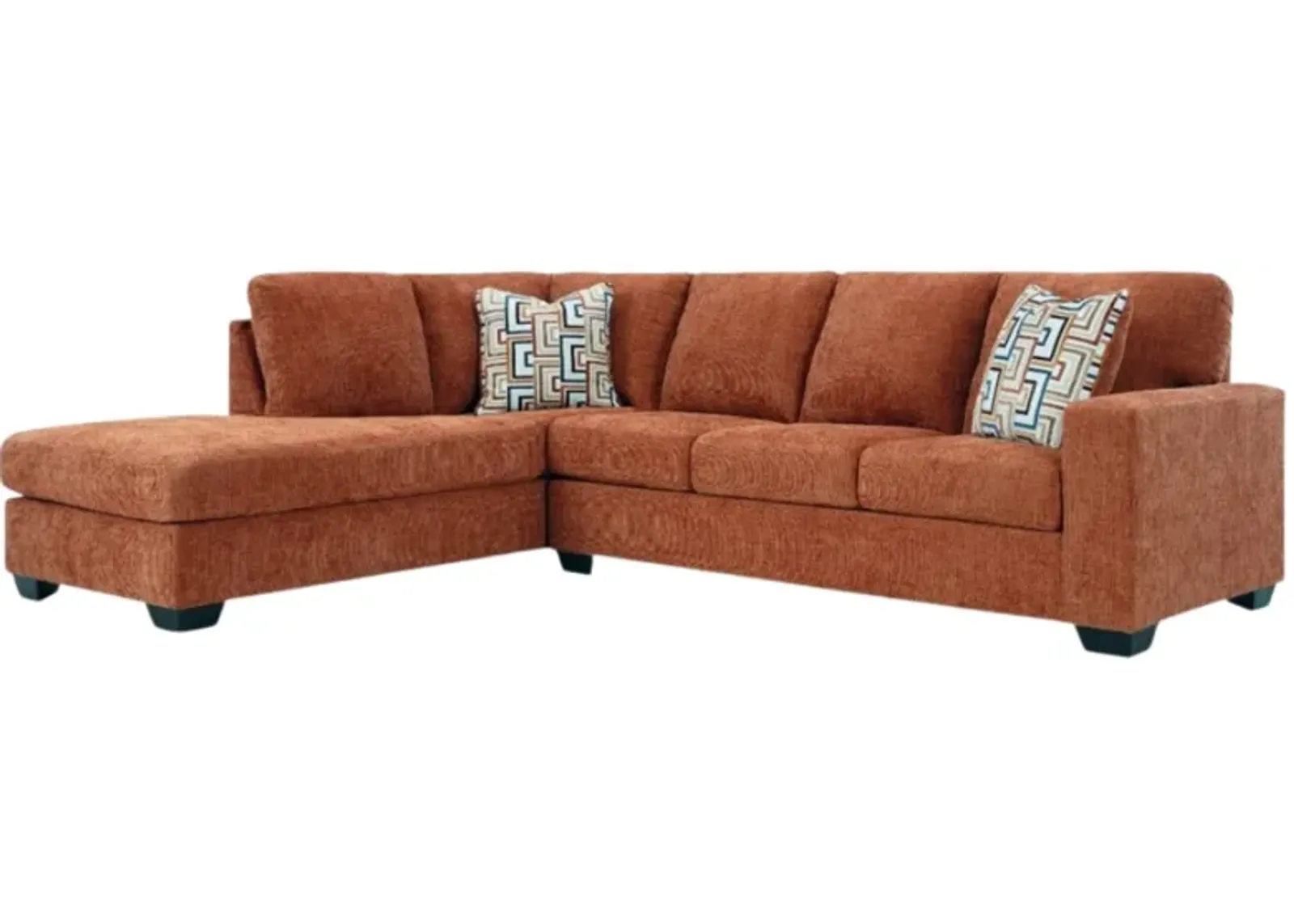 Signature Design by Ashley® Aviemore Spice 2-Piece Left Arm Facing Sectional