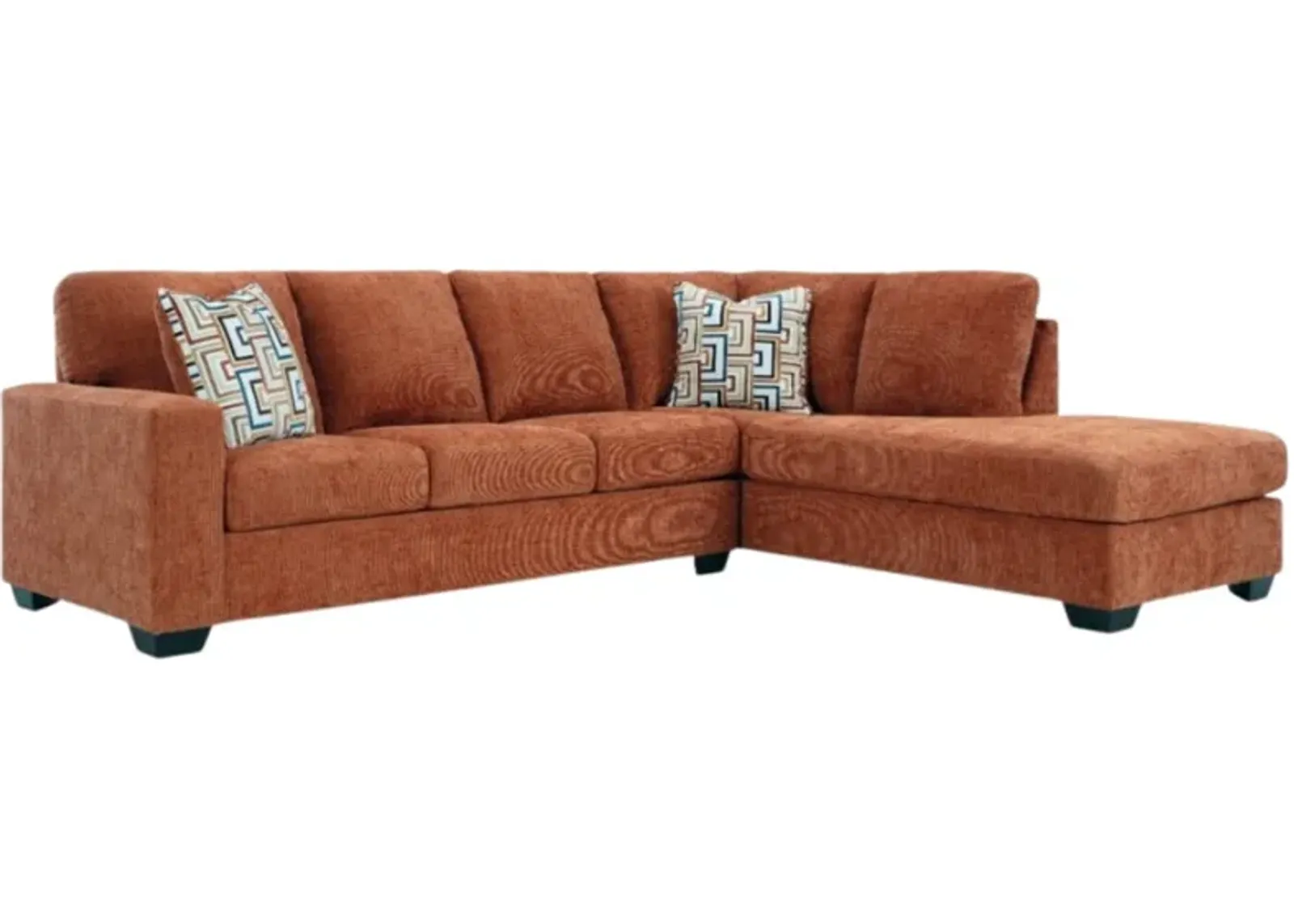 Signature Design by Ashley® Aviemore Spice 2-Piece Right Arm Facing Sectional