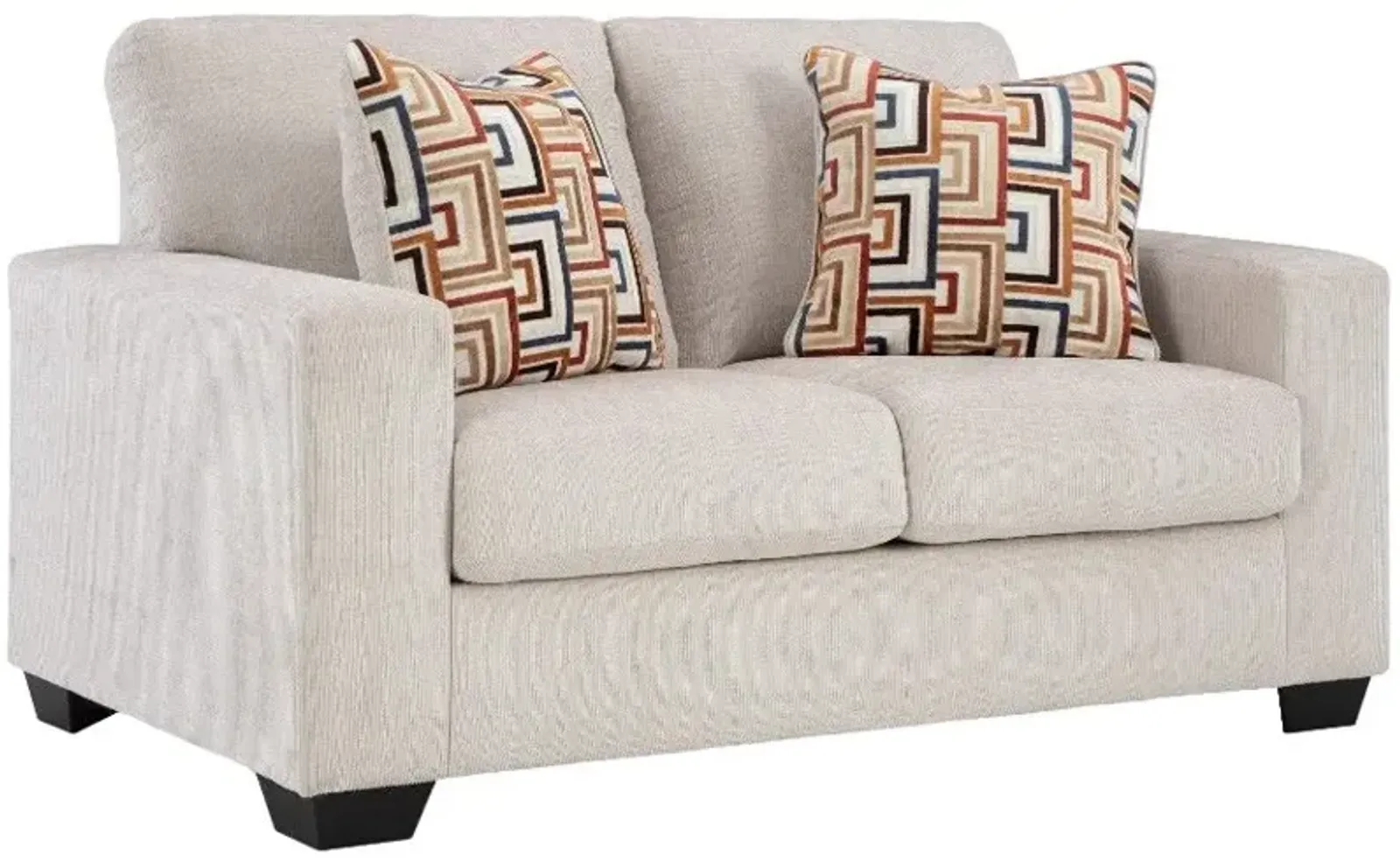 Signature Design by Ashley® Aviemore Stone Loveseat