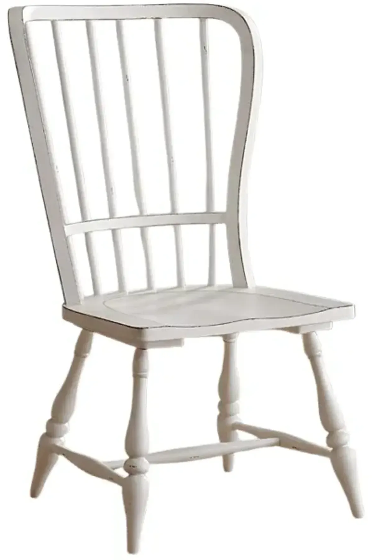 Liberty Furniture Magnolia Manor Windsor Antique White/Weathered Bark Chair