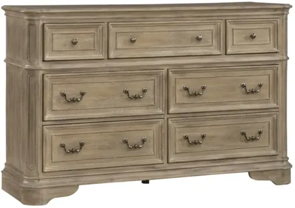 Liberty Furniture Magnolia Manor Weathered Bisque Dresser