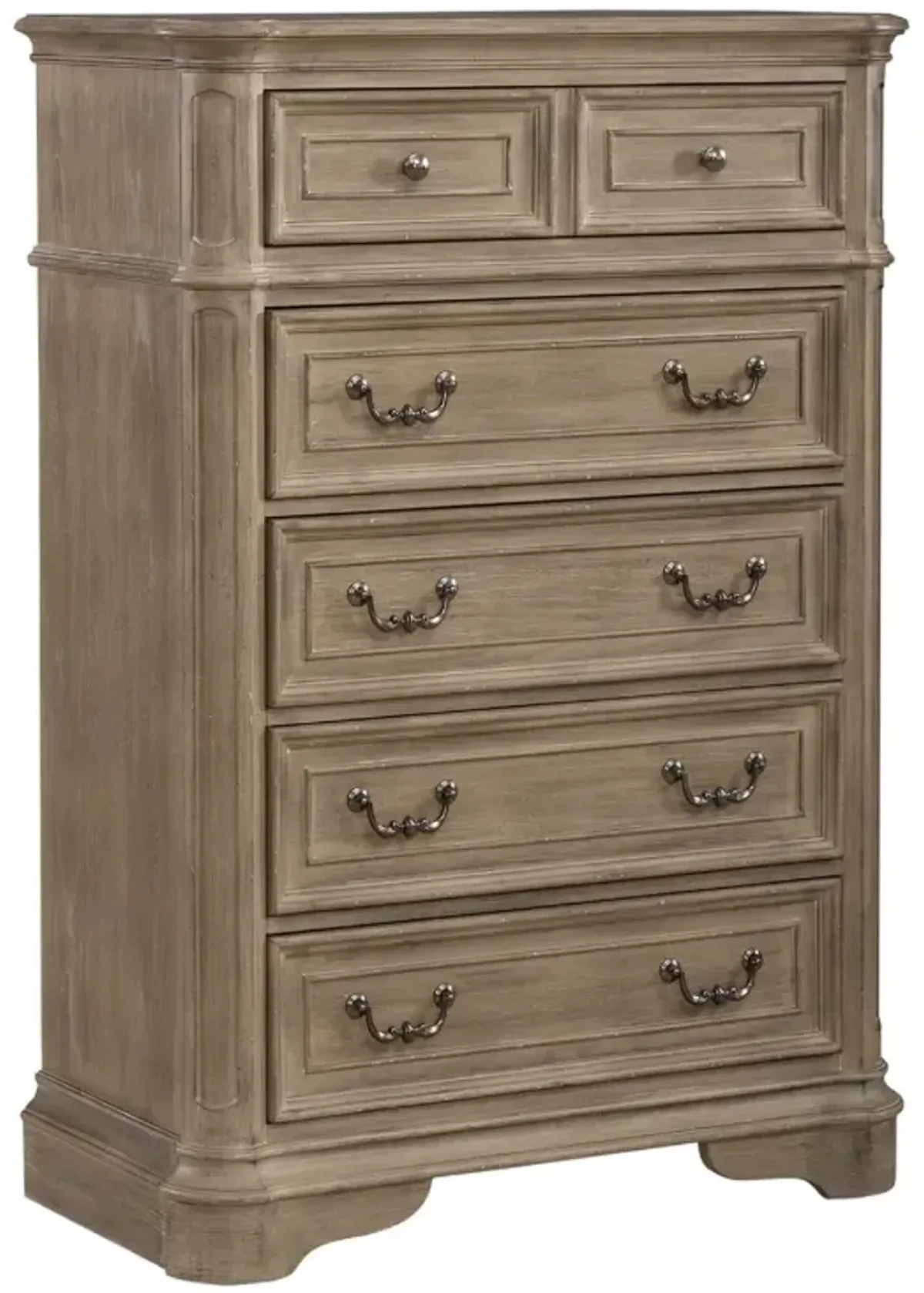 Liberty Furniture Magnolia Manor Weathered Bisque Chest