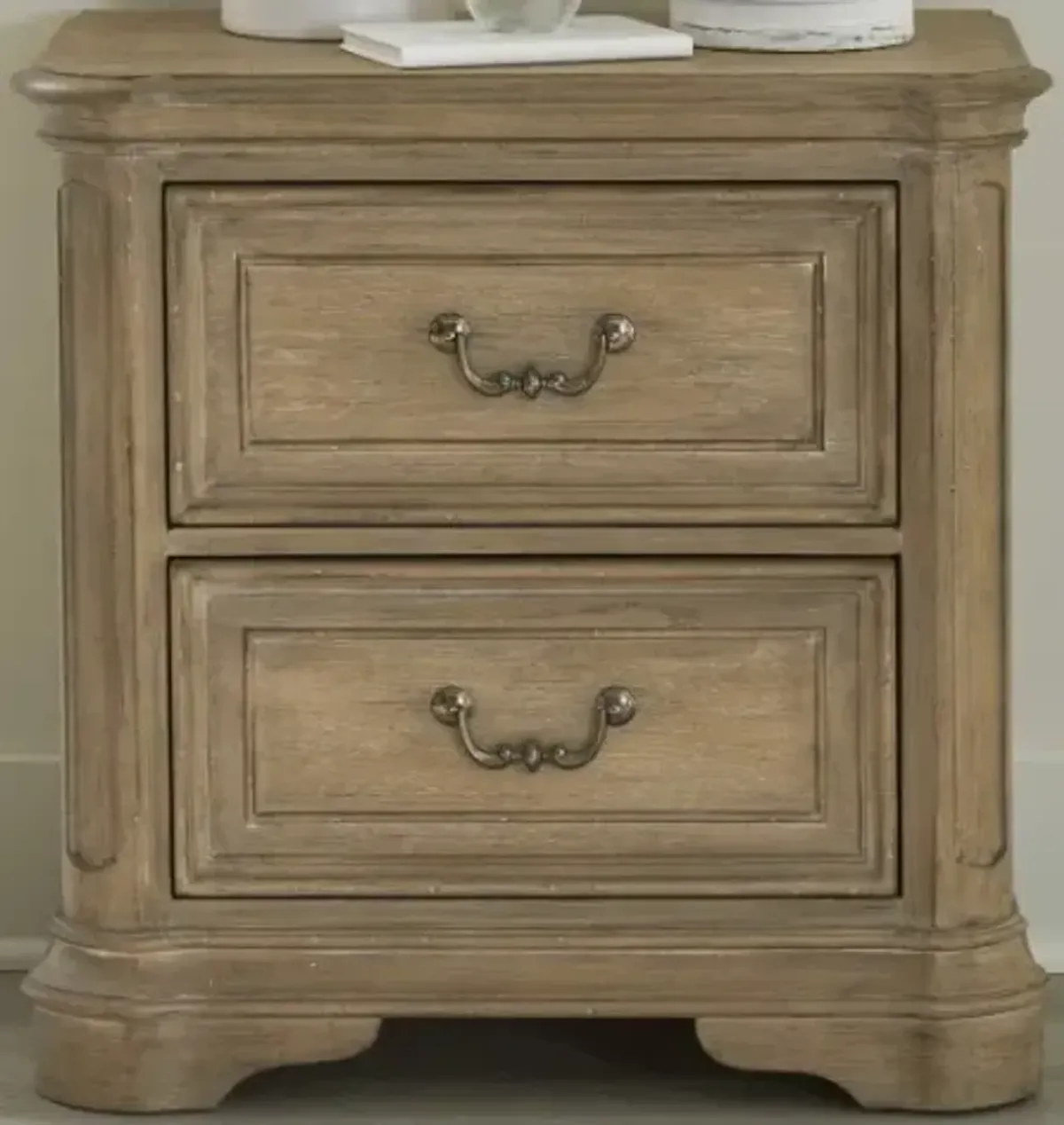 Liberty Furniture Magnolia Manor Weathered Bisque Nightstand