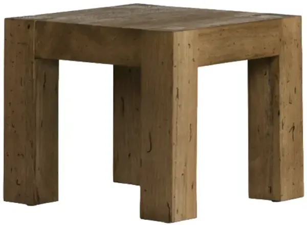 Four Hands Abaso Rustic Wormwood Oak End Table