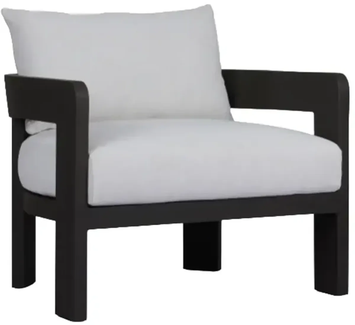 Four Hands Jackson Alessi Linen/Bronze Metal Outdoor Chair